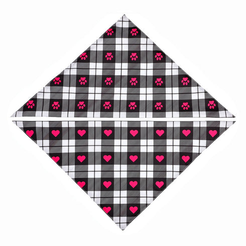 Valentine's Day Dog Bandana Love Puppy Scarf